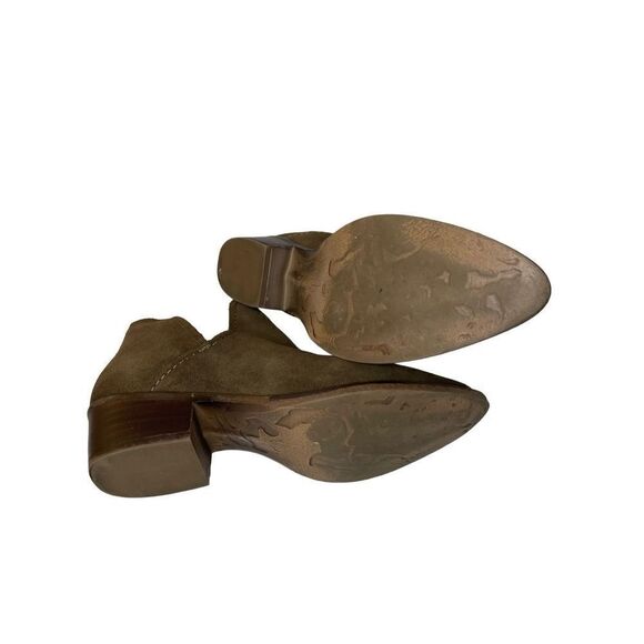 Steve‎ Madden Austin Suede Ankle Boots in Olive Green, Size 6.5 - Picture 5 of 9